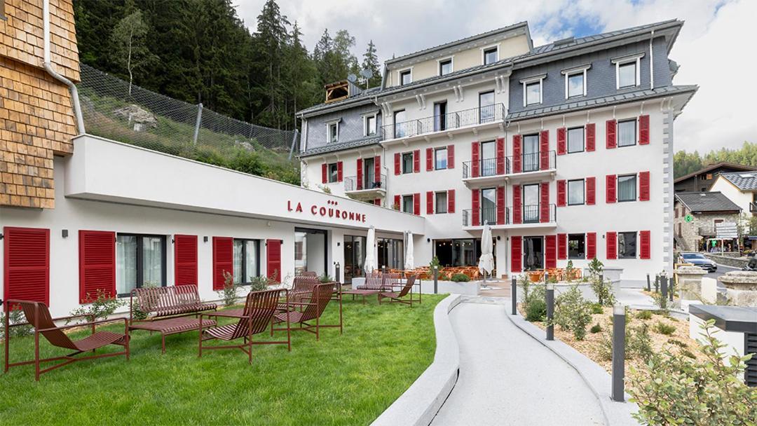 Hotel Restaurant La Couronne Chamonix ภายนอก รูปภาพ