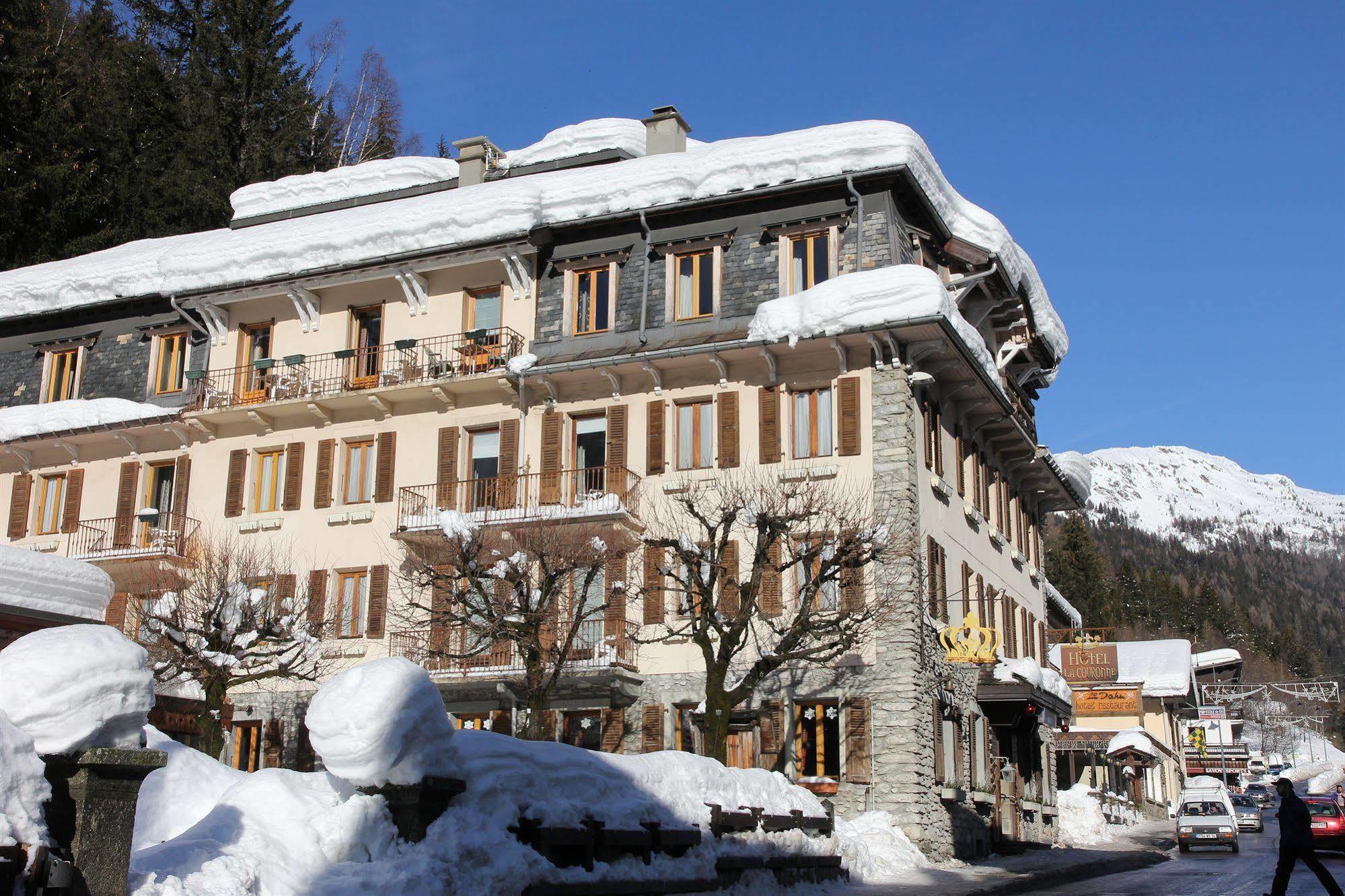Hotel Restaurant La Couronne Chamonix ภายนอก รูปภาพ
